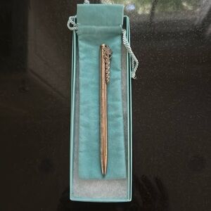 Tiffany silver pen with Caduceus symbol